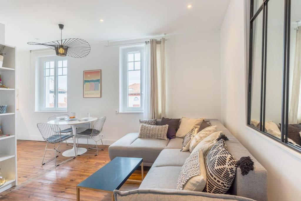 Appartement Rue Gambetta, Plage A 2 Min Сен-Жан-де-Люз Екстер'єр фото